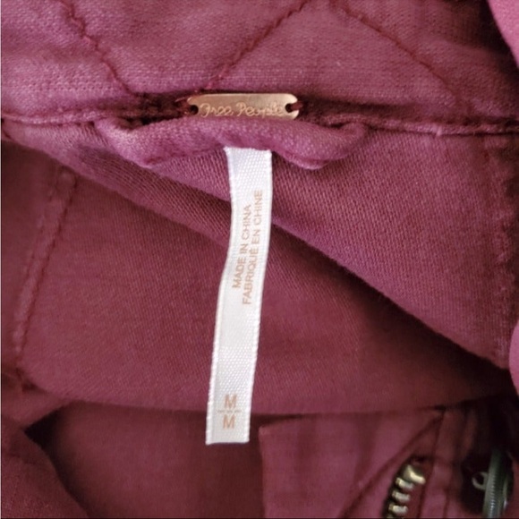 FREE PEOPLE “Not Your Brother’s Surplus” jacket size M - Picture 6 of 6